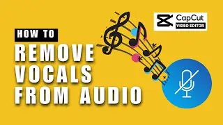 CapCut PC Pro Update! How To Remove Vocals From Audio To Create Karaoke Backing Track On CapCut PC?