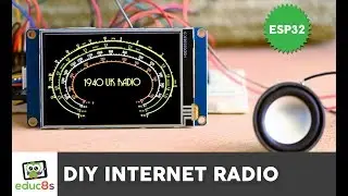 ESP32 Internet Radio project with A 3.5 Nextion Display