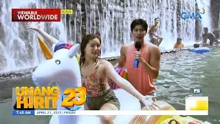 Long weekend adventure sa Bato natural springs and waterfalls with UH Funliners! | Unang Hirit