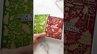 ASMR DIY Christmas Card Making! - Crafting 
