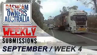 Dash Cam Owners Australia Weekly Submissions September Week 4