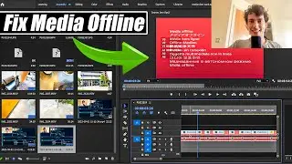 How to Relink Offline Media In Premiere Pro 2024 (Multiple Clips at the SAME Time!)