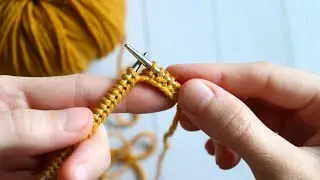 Этому способу меня научила бабушка  Показываю, как начинать вязание шапки