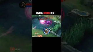 NOVARIA COUNTER ITEM #mobilelegends #mlbbtutorial