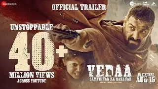 Vedaa - Official Trailer | John Abraham | Sharvari | Abhishek B | Nikkhil A | In Cinemas 15th Aug