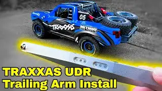 Traxxas UDR Trailing Arm Install | Skill level - Easy | 4K Footage |