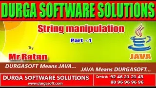 Corejava-String manipulation-part-1