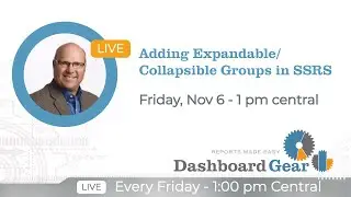 Adding Expandable/Collapsible Groups in SSRS
