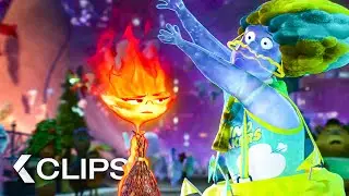 ELEMENTAL All Clips & Trailers (2023) Pixar