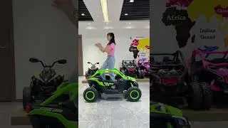 No need to envy other children's children's electric cars anymore. The giant Bombardier x3 can be u