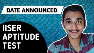 DATE ANNOUNCED for IISER APTITUDE TEST | Application Portal | SCB & KVPY | Gopal Kulkarni | #shorts