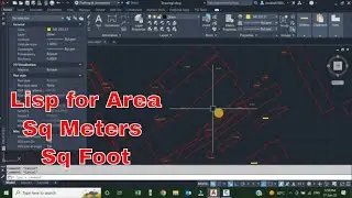 Lisp For Area Labels in Squair meters and Squair foots