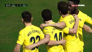 eFootball PES 2021 /  Villarreal long range goal / VirtuaRed v4.0 patch