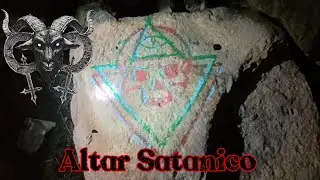 ALTARES DE RITOS SATANICOS EN SIERRA DE GUADALUPE