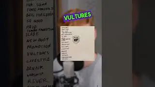 KANYE TRACKLIST VULTURES 