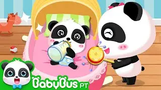 🐼 Desenho Animado | Vamos Tomar Conta do Bebê Panda | Desenho Infantil | BabyBus Português