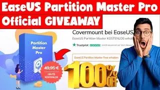 How to Get EaseUS Partition Master Genuine Copy Free From Official Website - Claim Giveaway Fast