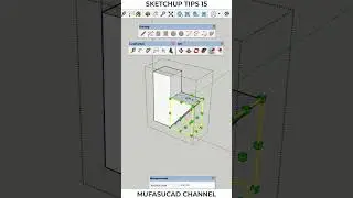 Sketchup Tips 15 Scale Specific Region #shorts