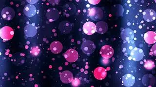 Relaxing Circular Purple and Pink Moving Particles 4K Relaxing Screensaver Abstract Background