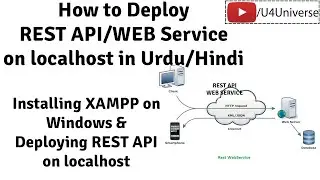 How to Deploy REST API on localhost, Installing XAMPP on Windows | U4Universe