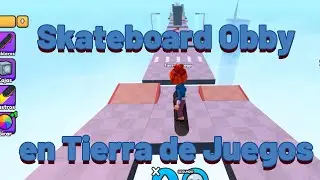 Skateboard obby en Roblox #roblox #videogames #gamergirl #gamer #parkour #parkourroblox