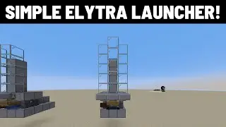 How To Build An Elytra Launcher! (Minecraft java 1.20 +)