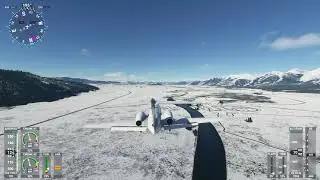 Microsoft Flight Simulator: Landing Challenges: Famous: Jackson, USA; Near Perfect Score