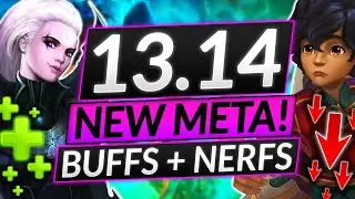 NEW PATCH 13.14 = Meta DELETED?! - HUGE CHAMPION BUFFS and NERFS - LoL Update Guide