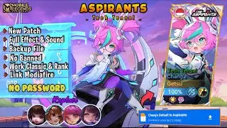 SCRIPT SKIN CHANG'E ASPIRANTS FULL EFFECT & AUDIO NO PASSWORD!! NEW PATCH