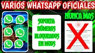 Como TENER DOS o más WhatsApp oficiales en un MISMO teléfono SIN RIESGO de baneo