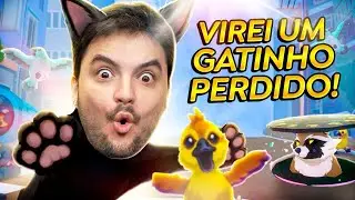 VIREI UM GATINHO PERDIDO - Felipe Neto Joga - Little Kitty Big City