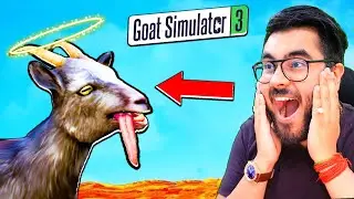 😂 GOAT SIMULATOR 3 😂 | Funniest Game Ever!!! | Hitesh KS