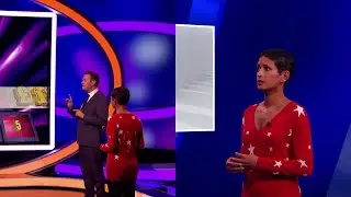 Naga Munchetty @tight leggins