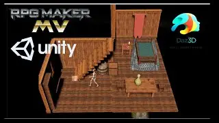 RPG Maker Parallax Mapping -- Unity and Daz Studio