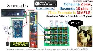 Tutorial How to Expand IO in QMK firmware with Pro Micro Using I2C GPIO Expander