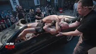 СarJitsu (Jiu-Jitsu) MMA FIGHT in a CAR crazy RUSSIAN Punch Club