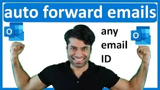 How to redirect emails to another email Outlook