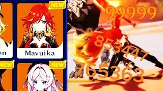 Mavuika Full Gameplay Leak | Mavuika Complete Gameplay | Genshin Impact