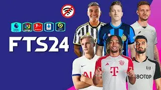 FTS 24 MOBILE™ Offline [300 MB] NEW UPDATE LATEST TRANSFERS & REAL FACES KITS 2024/25 BEST GRAPHICS