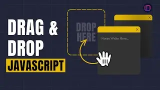 Drag And Drop In Javascript Is Easy | Javascript Tutorial