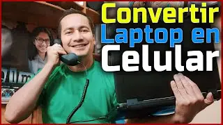 💻📲 ASI CONVIERTES tu Laptop en CELULAR | Gadgets Fácil 💻📲