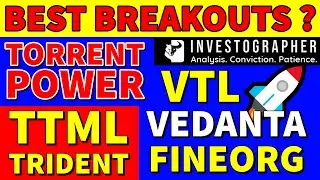 🚀 BREAKOUT STOCKS ? | NIFTY Prediction | TTML, VTL, TRIDENT, Godrej Properties