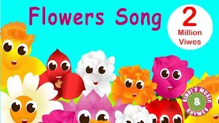 Flowers Song | Toddler Rhymes | Educational Kids Song | Bindi's Music & Rhymes