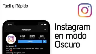 ✅ Como poner INSTAGRAM en NEGRO 【Android】