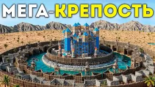 МЕГА-КРЕПОСТЬ! МЫ построили САМУЮ БЕЗОПАСНУЮ БАЗУ в РАСТ/RUST! 