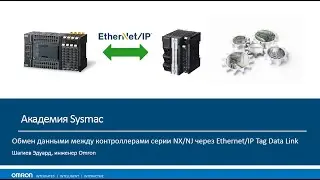 Обмен данными через EtherNet/IP Tag Data Link