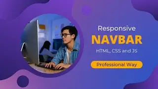 Responsive navbar in HTML, CSS and JS | Sidebar menu html CSS | Professional Way