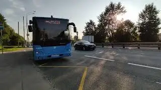 🔵 Один из последних в Москве автобусов ГолАЗ 525110-11 Вояж маршрут 1004