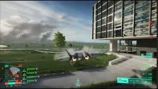 When you run out of ammo on a Jet