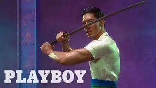 Behind the Scenes with "Mortal Kombat" Star Lewis Tan | PLAYBOY